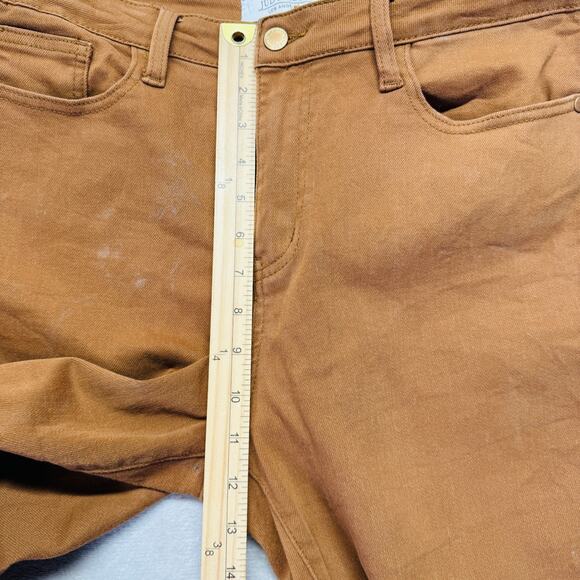 Judy Blue Pants Womens 11/30‎ Brown Woodland High Rise Slim Fit Stretch Workwear - Picture 15 of 16